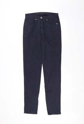 B Damen Hose blau Baumwollmischung Größe 29 L30 in