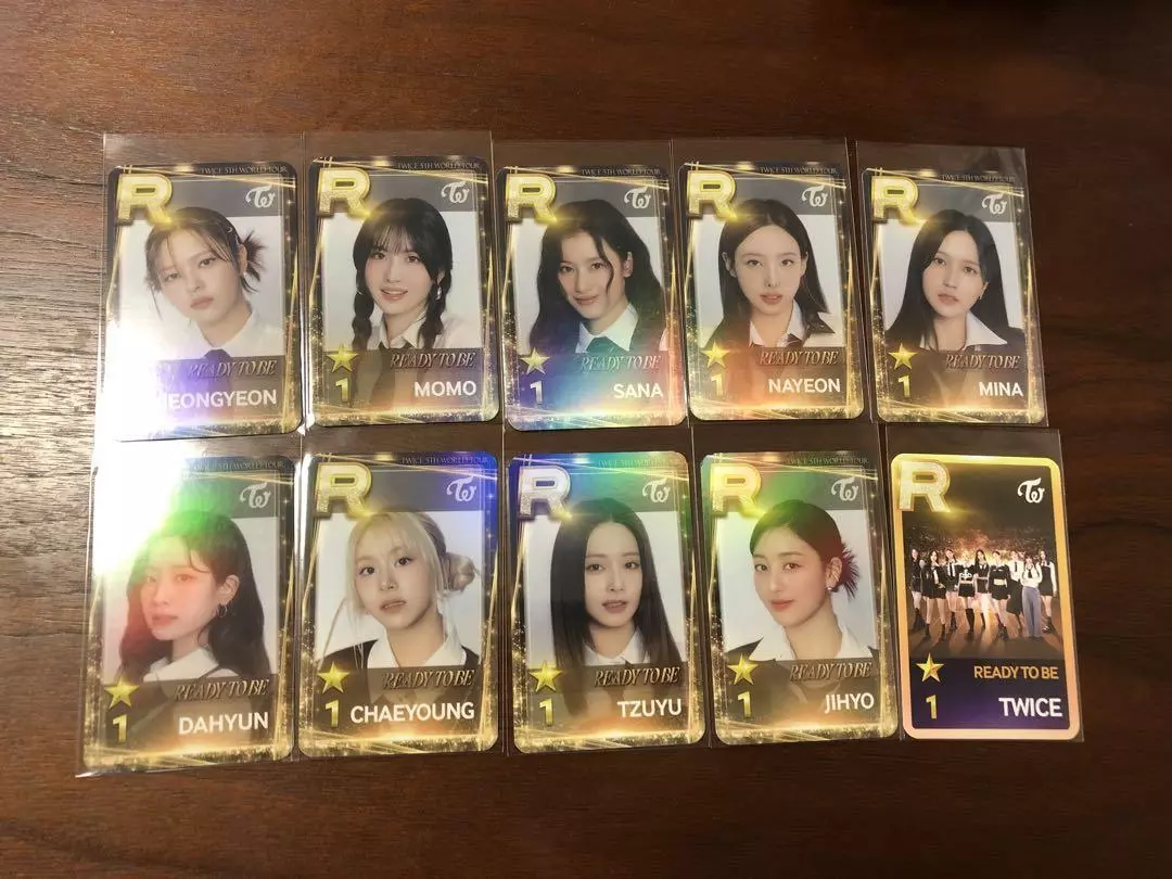 TWICE WORLD TOUR READY TO BE SSJYP Superstar LTD Official Photocard JAPAN  F/S