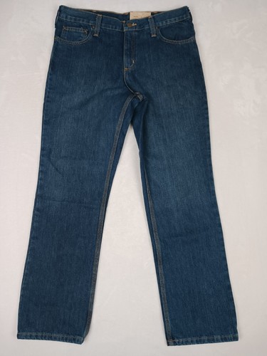 NWT Carhartt Traditional Fit Elton Jeans 34x30 Pants Slim Straight Leg Mens