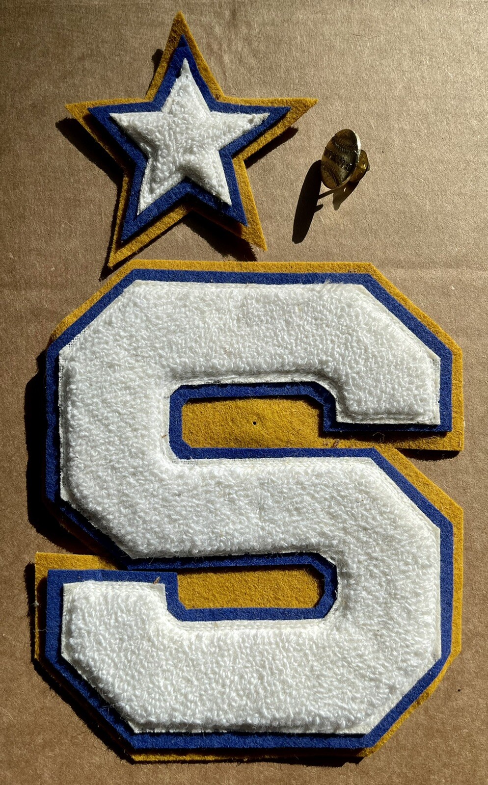 SCHOOL VARSITY LETTER JACKET LETTER 