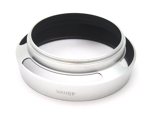 Vented 49mm Metal Screw In Lens Hood - UK Dealer - Picture 2 of 2