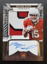 2012 Crown Royale Michael Floyd Prime Rookie Patch Auto 132/249 #272 Cardinals