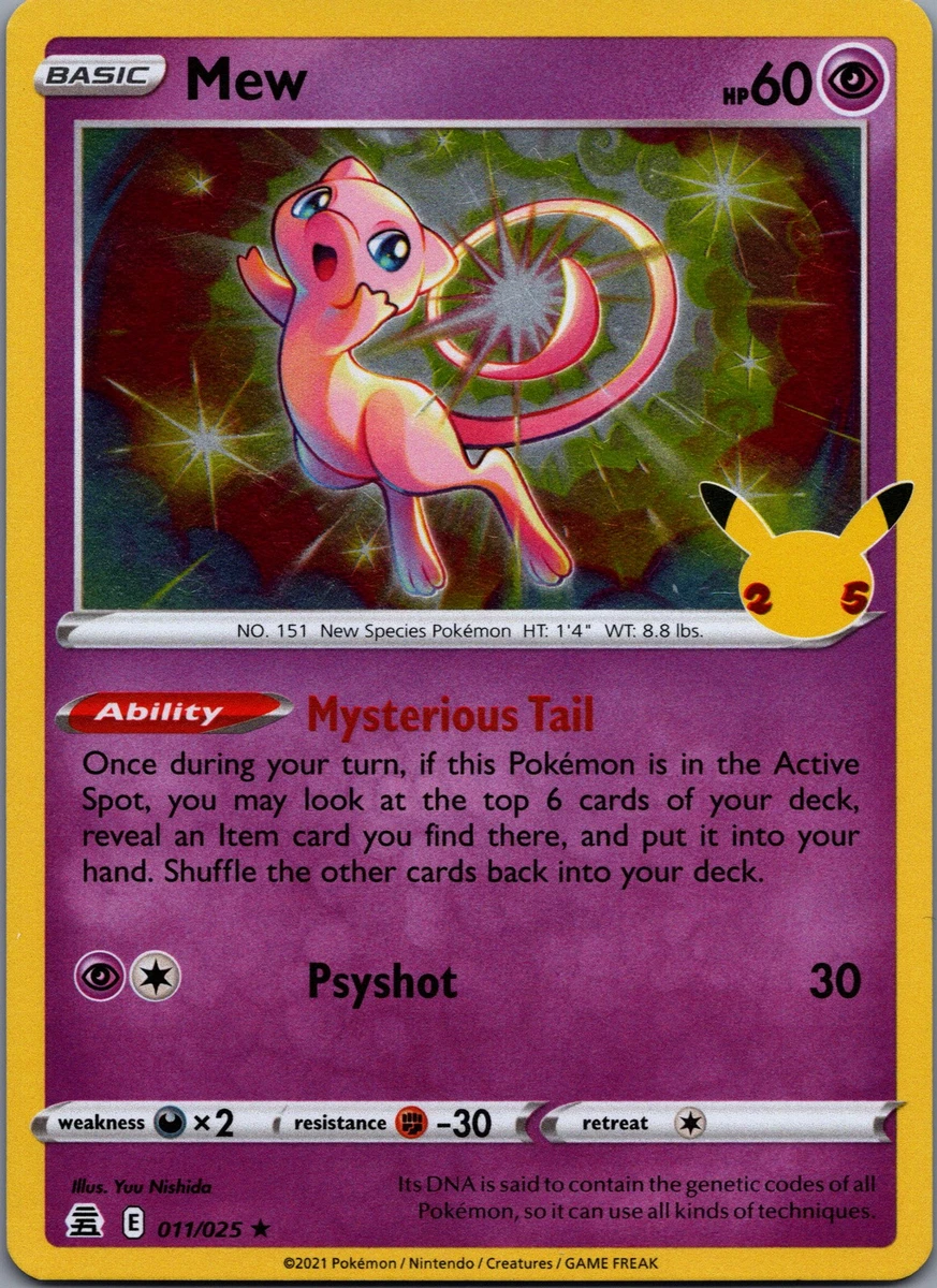 holo mew pokemon card Pokemon Promo Mew Holo Black Star Promo PSA 10