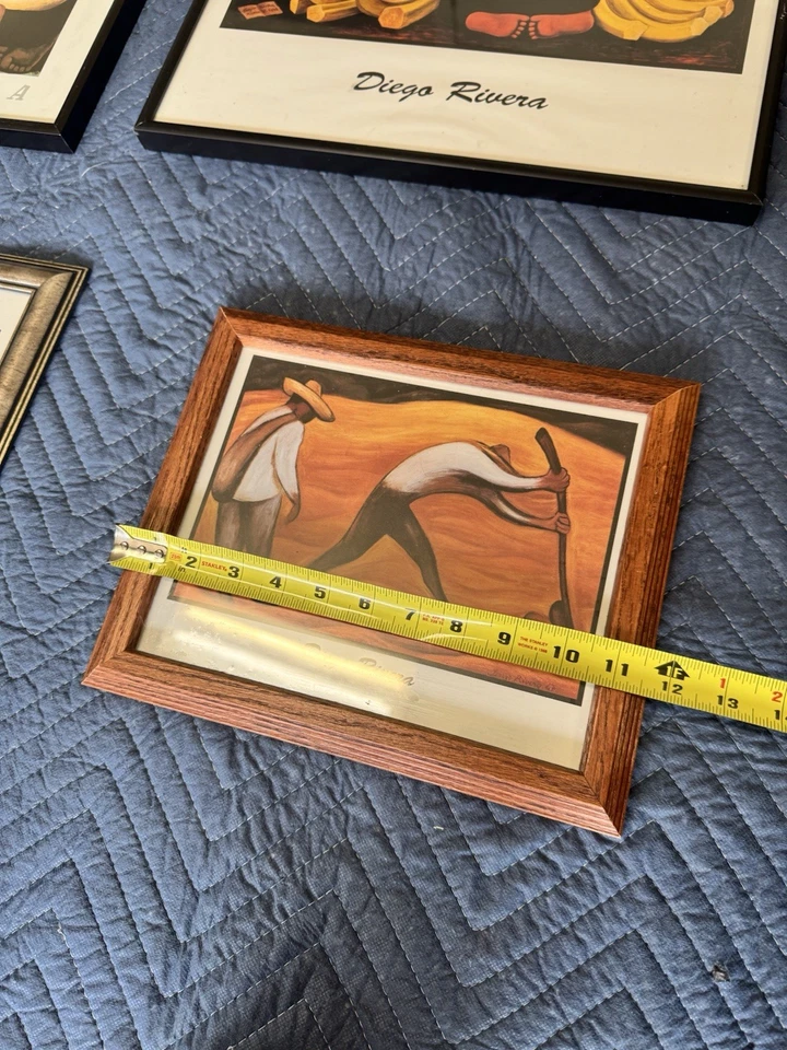 Lote de 6 marcos de fotos Diego Rivera enmarcados Foto 2 de 4