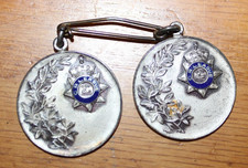 Vintage Lot 2 Birk Sterling Silver Bowling Medals & Pin 23.42g Scrap or Collect