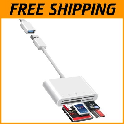 Plug & Play Memory Card Reader OTG Adapter