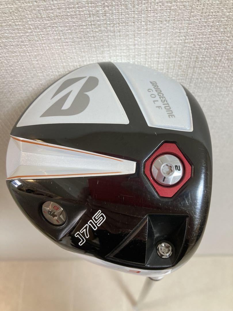 BRIDGESTONE GOLF J715 ドライバー 9.5°TourAD S Bridgestone J715 B3 Driver TourAD S 9.5 Degree Golf Club Excellent