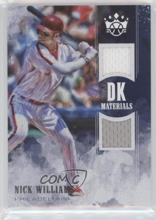 Nick Williams #DKM-NW 2018 Panini Diamond Kings Baseball DK Materials