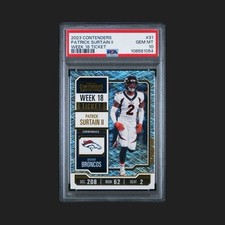 2023 Panini Contenders - Patrick Surtain II #31 Week 18 Ticket /18
