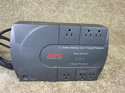 APC Back-Ups ES 350 Battery Backup Power Supply  With Battery  Tested