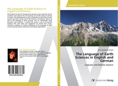 The Language of Earth Sciences in English and German Nina Stephanie Gimbel