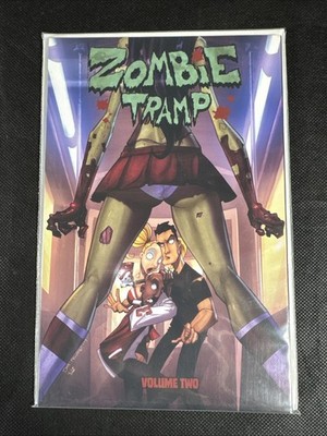 Zombie Tramp 2014 Vol 2 TPB Rare 2nd Printing Action Lab Comics Dan Mendoza HTF