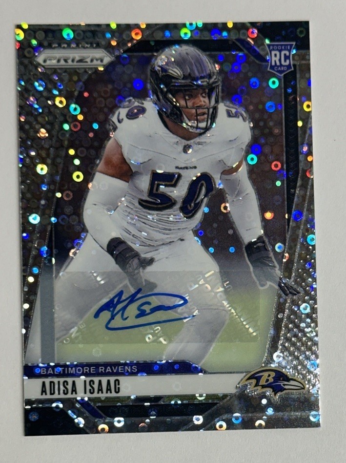 Adisa Isaac Panini Prizm #302 Autograph-No Huddle