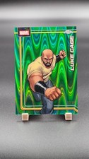 2026 Topps Chrome Marvel Luke Cage Green Raywave Refractor /99 #72