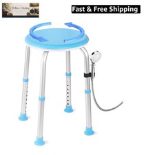 Shower Chair Shower Seat for Inside,Bath Chair for Elderly and Disabled,Tool-...