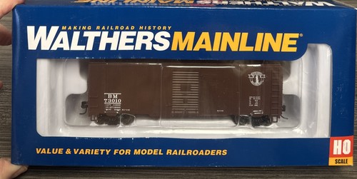 Walthers MainLine HO 910-2725 40’ AAR modificado 1937 Boxcar Boston y Maine nuevo en caja CC | Zustand: New
