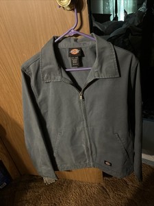 Dickies Unisex Black MR Work Jacket RN20697 Durable Outerwear Classic Style