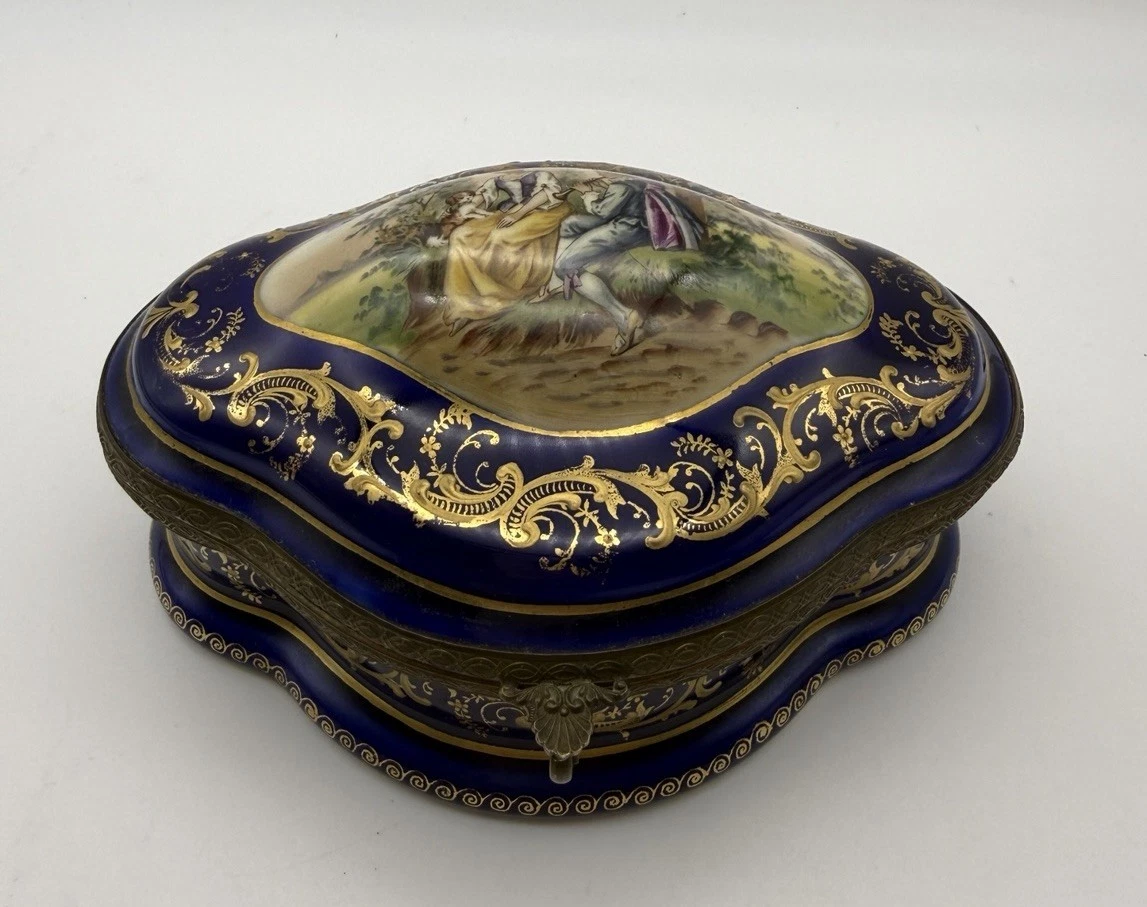Antique Sevres In Antique Ceramic & Porcelain Boxes for sale | eBay