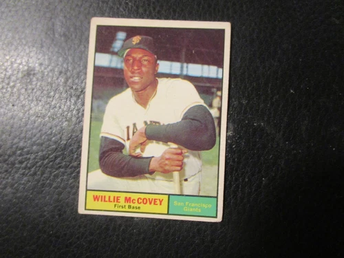1961 TOPPS#517 WILLIE McCOVEY GIANTS EX/EXMT