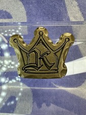 Kingsbarns Golf Links Large Hammered Edge Crown Ball Marker NEW