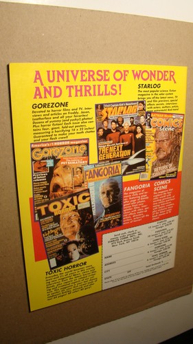 FANTACON MAGAZINE 1989 *HIGH GRADE* AUTOGRAPHED BY KEVIN EASTMAN TMNT LAIRD ART - Picture 3 of 5
