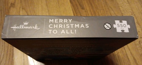 Hallmark 550 Piece Puzzle, "Merry Christma To All," New Unopened - Picture 6 of 6