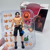18cm Portgas D Ace Anime One Piece Pvc Articulated Action Figure Boy gift