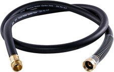 Leader Garden Hose 5ft x 5/8" Heavy Duty Short Water Male to Female Fittings