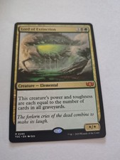 Magic The Gathering Commander Tarkir Dragonstorm Lord of Extinction exc cond