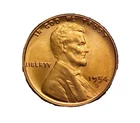 1954-S Lincoln Wheat Cent - Very Nice Ch/Gem BU Red Collector Coin-c6949xsc1