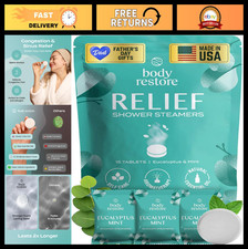 Aromatherapy Shower Steamers 15 Pack - Eucalyptus Spa Gift for Men  Women, Stre