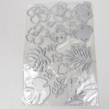  Unbranded "Hibiscus Garden" Die Set - Compare to Altenew
