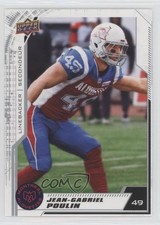 2020 Upper Deck CFL Jean-Gabriel Poulin #159 2j2