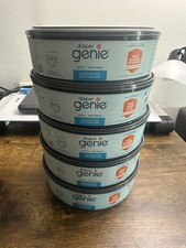 Diaper Genie Round Refills 5 ct Unscented Newborn Holds Up To 270 Diapers Each