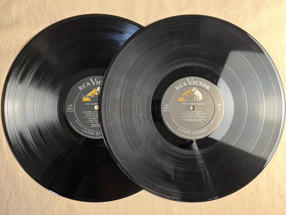 BENNY GOODMAN In Moscow 1962 Vinyl 2xLP RCA Victor LSO-6008 - VG+ - Image 3 of 4