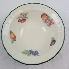 9" Round Vegetable Bowl Market Day Epoch Collection E801 Serving Bowl