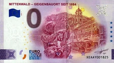 Zero Euro Note - 0 Euro Note - Mittenwald - Violin Making Place Since 1684 2025-1