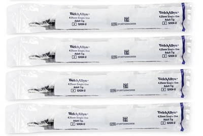 136 Welch Allyn 4.25mm Single-Use Specula Otoscope 52434-U - Lot of 4 Tubes x 34