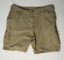 Carhartt Cargo Work Utility Shorts Men s Size 42 X 9 Brown Loose Fit B147 DKH