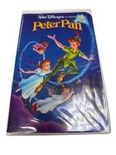 Walt Disney Peter Pan VHS Black Diamond Classics Clamshell Like New
