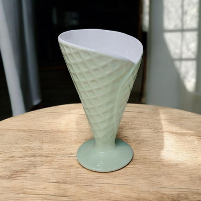 Maxwell & Williams Grün Waffel Eistüte Eisbecher Servierschale