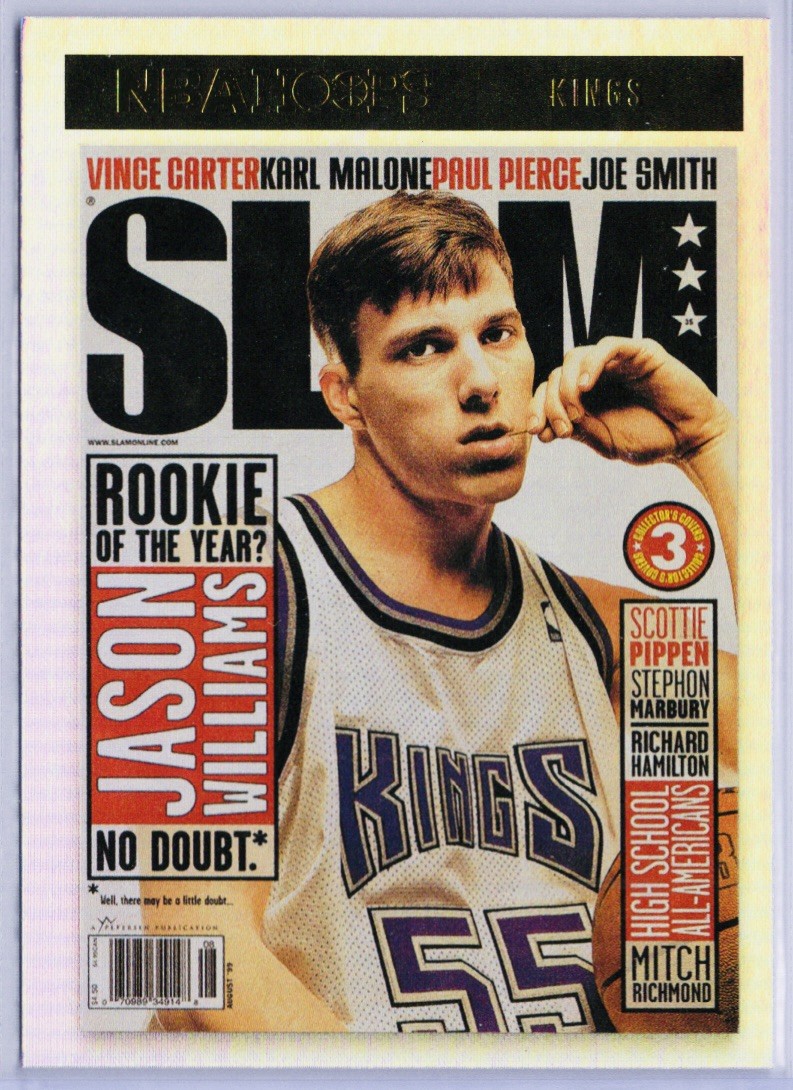 Jason Williams 2020-21 Panini NBA Hoops Silver Holo SLAM Insert #7