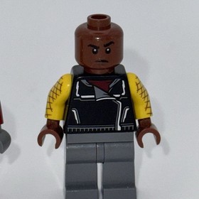 LEGO Marvel Minifigures Shocker sh404 & Iron Man Mk47 sh405 76083 Incomplete