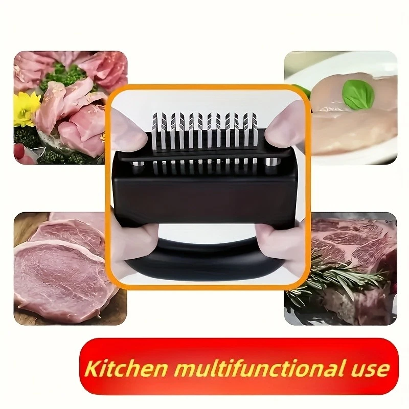 Multi-Functional Durable Easy to Use Point Stainless Steel Meat Tenderizer Knife