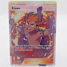 Pokemon TCG Kiawe 144/147 Full Art Ultra Rare Burning Shadows SM Card NM on eBay