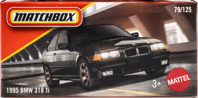Matchbox 2026 - 1995 BMW 318 Ti E36 Coupe - Power Grabs - NEU & OVP