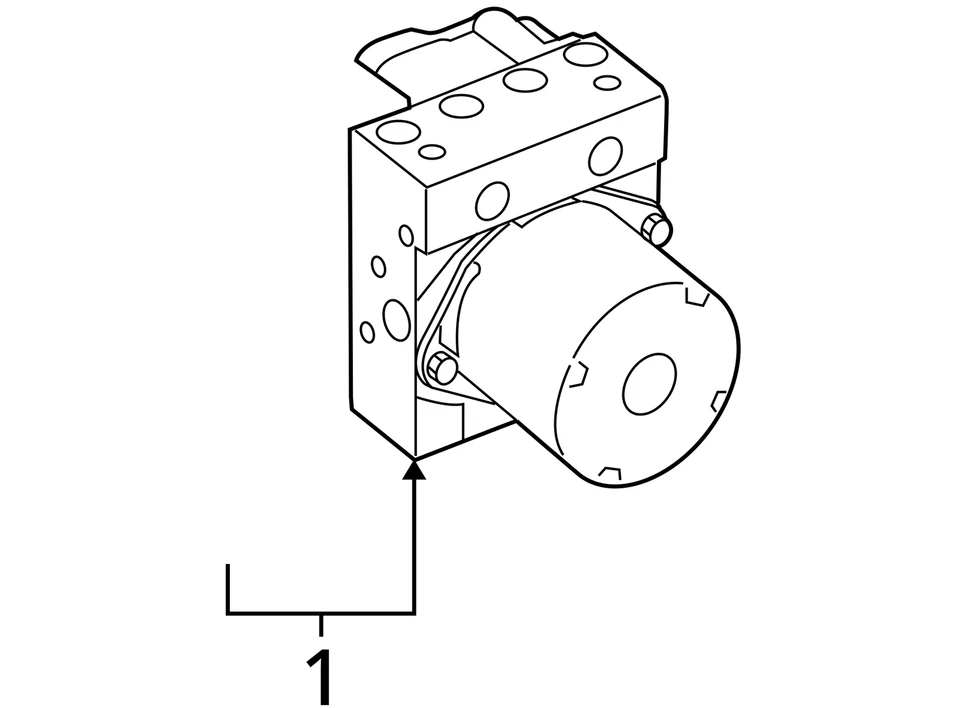 ABS Pump Anti-Lock Brake Part Dynamic Stability Control Fits 04-06 BMW 525i 2681 — 第 4/4 张图片