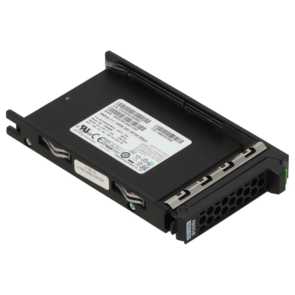 Fujitsu SM863a 480GB 6G SATA SSD 2,5" SFF - 38059420 S26361-F5675-L480