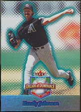 2001 Ultra - Decade of Dominance Baseball Randy Johnson #9DD NM