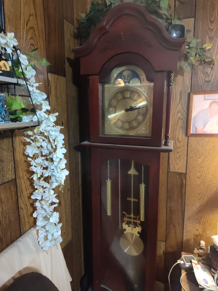 Напольные часы вес подкладка крюк темно-коричневый красивый - Изображение 3 из 4